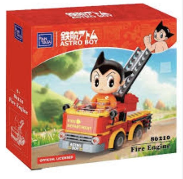 Armable Astro Boy Camión de Bomberos 184pcs