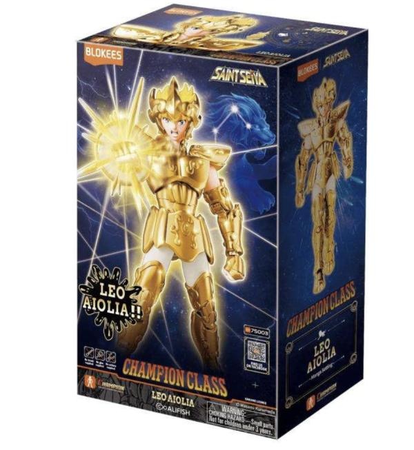 Armable Saint Seiya Champion Class 02 Leo Aiolia Caballeros del Zodiaco