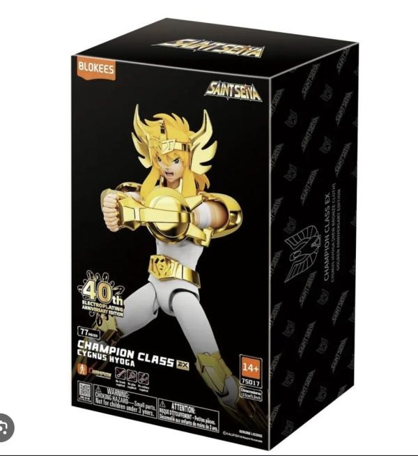 Armable Saint Seiya Champion Class Ex Cygnus Hyoga [new Bronze Cloth] Golden Anniversary Edition Caballeros D...