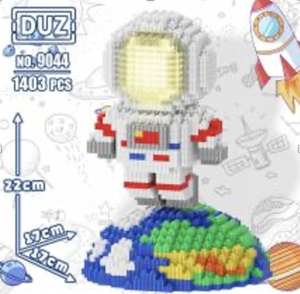 Armable Mediano Astronauta 1403pcs N9044