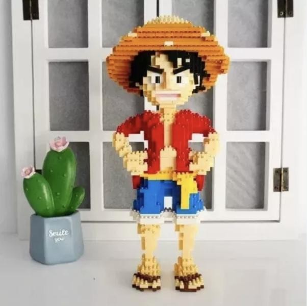 Armable Mediano Luffy One Piece 2590pcs N8606