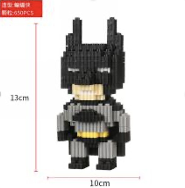 Armable Pequeño Batman 650pcs N6035