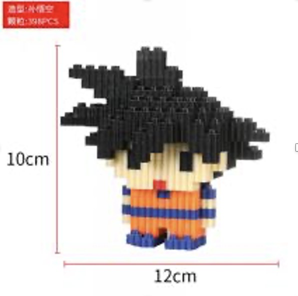 Armable Pequeño Goku 398pcs N6009