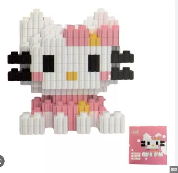 Armable Pequeño Hello Kitty Rosado 276 pcs N6332
