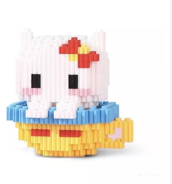 Armable Pequeño Hello Kitty Taza 530pcs N6089