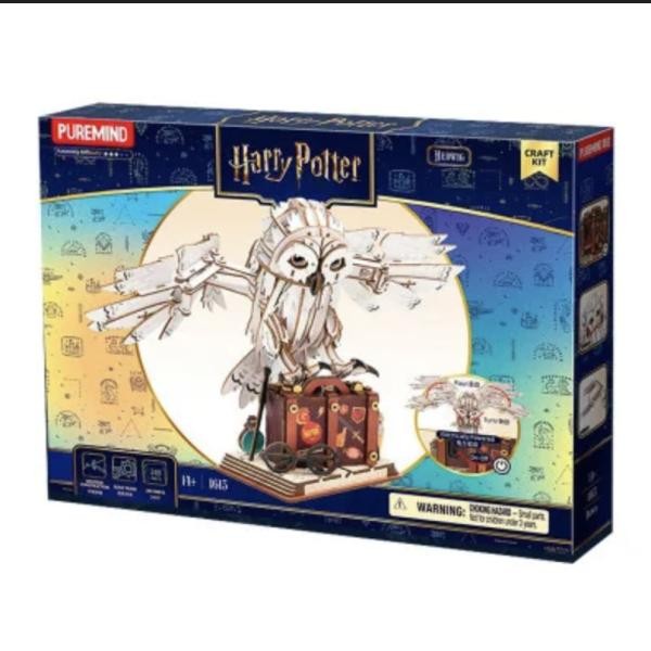 Armable Harry Potter Buho Hedwig 348 Piezas con Movimiento Puremind
