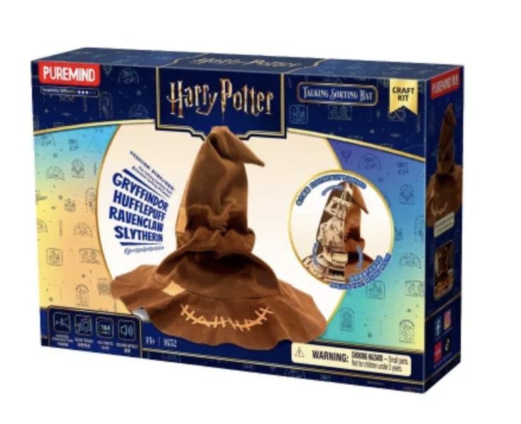Armable Harry Potter Sombrero 164 Piezas con Movimiento y Sonido Puremind