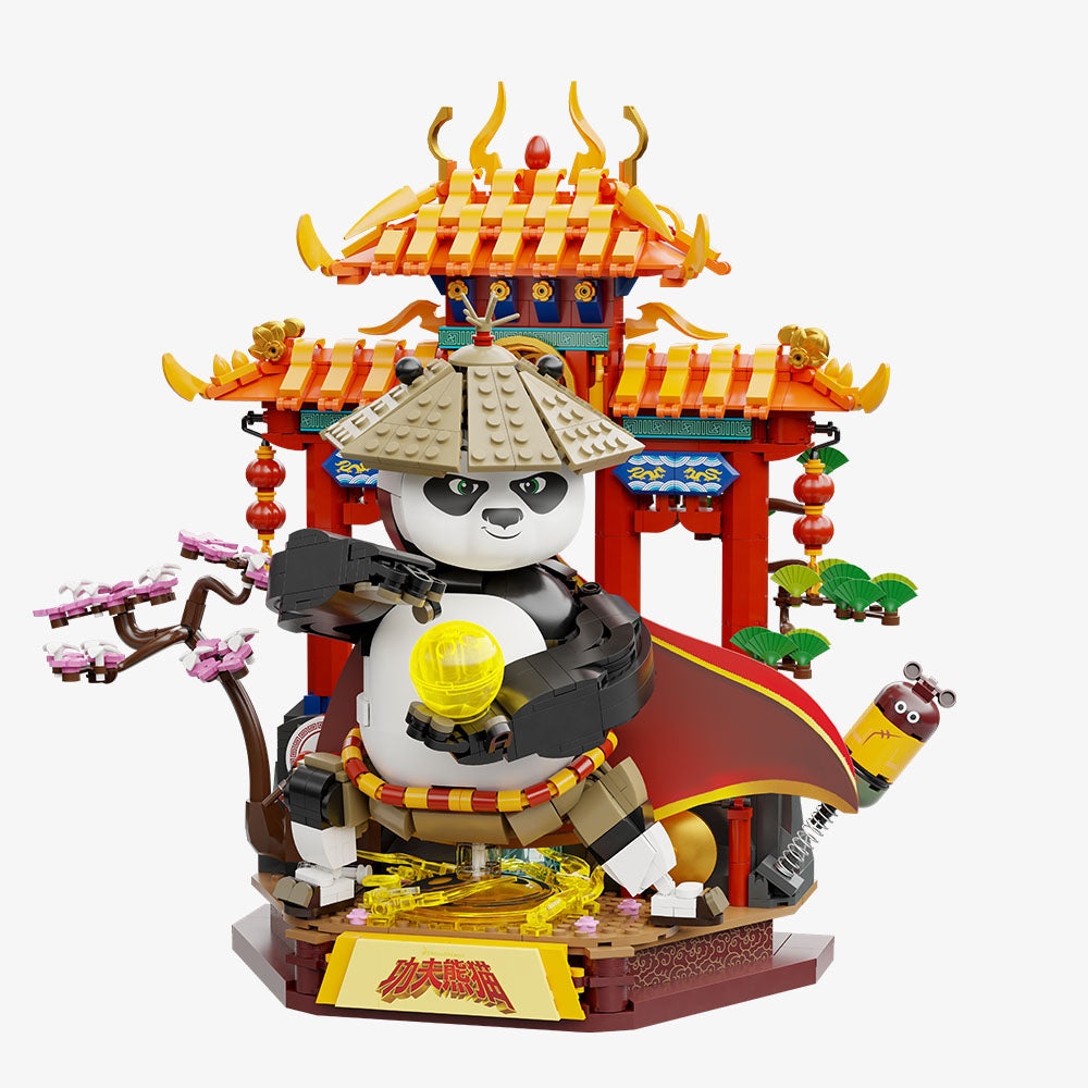 Armable Kung Fu Panda Dragon Warrior 1200pcs 22 cm