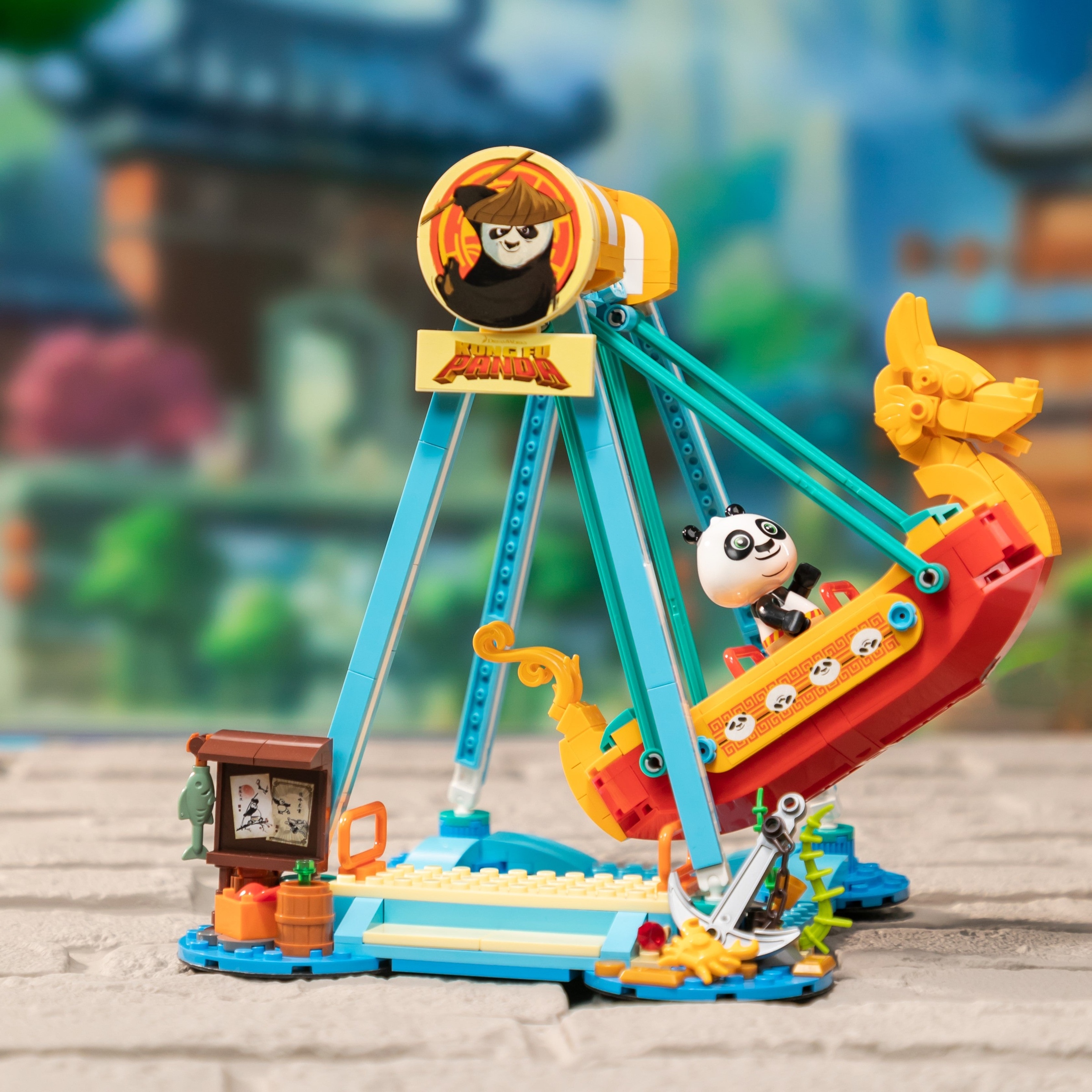 Armable Kung Fu Panda Pirate Ship Ride 379pcs 21 cm — vista 3