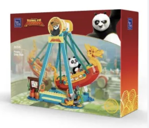 Armable Kung Fu Panda Pirate Ship Ride 379pcs 21 cm — vista 4