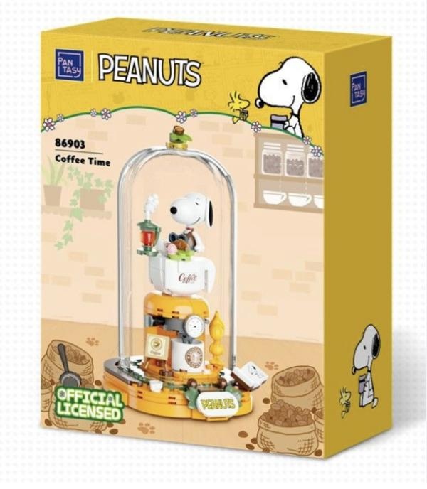 Armable Snoopy Tiempo de Cafe 234pcs 19 cm