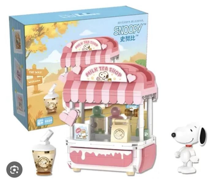 Armable Snoopy Tienda de Bubble Tea S020 — vista 2