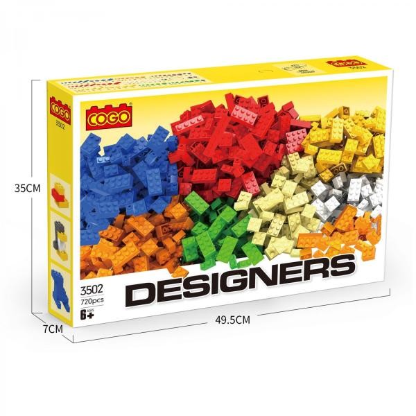 Bloques de Construccion Diseñadores de el Futuro Armable COGO NO.3502 720PIEZAS