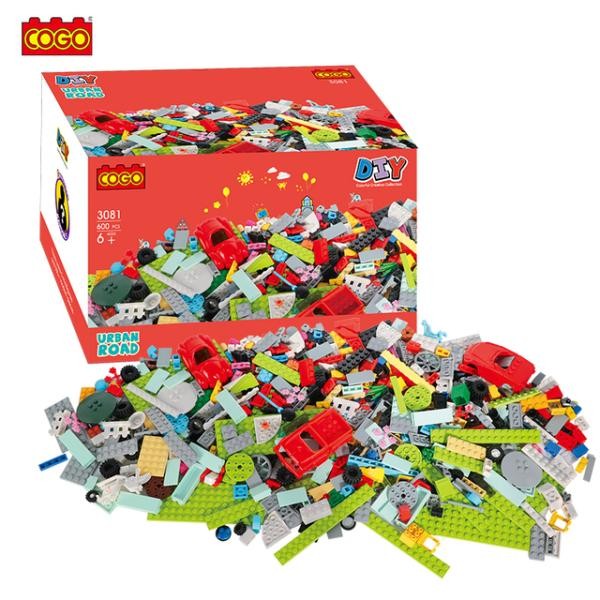 Bloques de Construccion Urban Road Armable COGO 600pcs