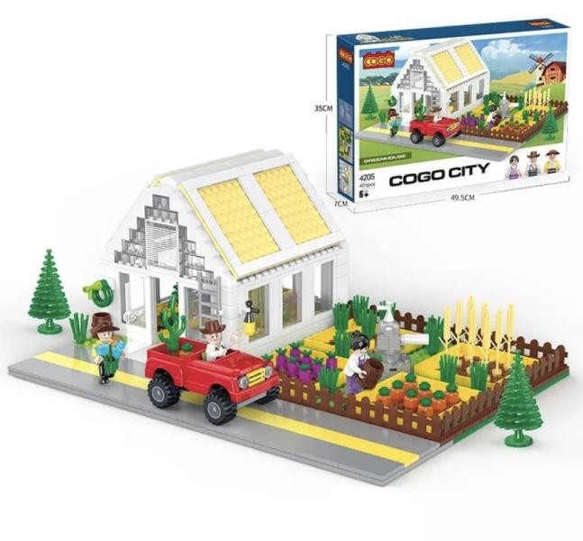 Granja Educacional Armable COGO 590pcs