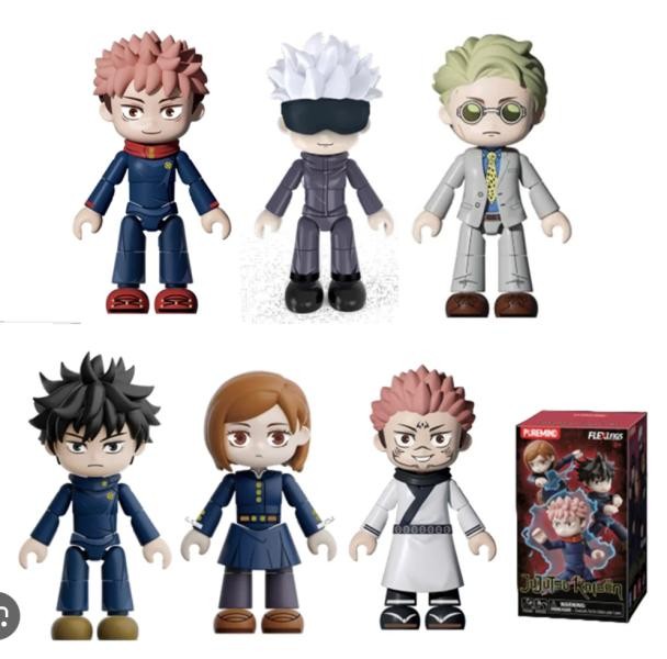 Figura Armable Flexifigs Jujutsu Kaisen Blind Box 6 Diseños Puremind