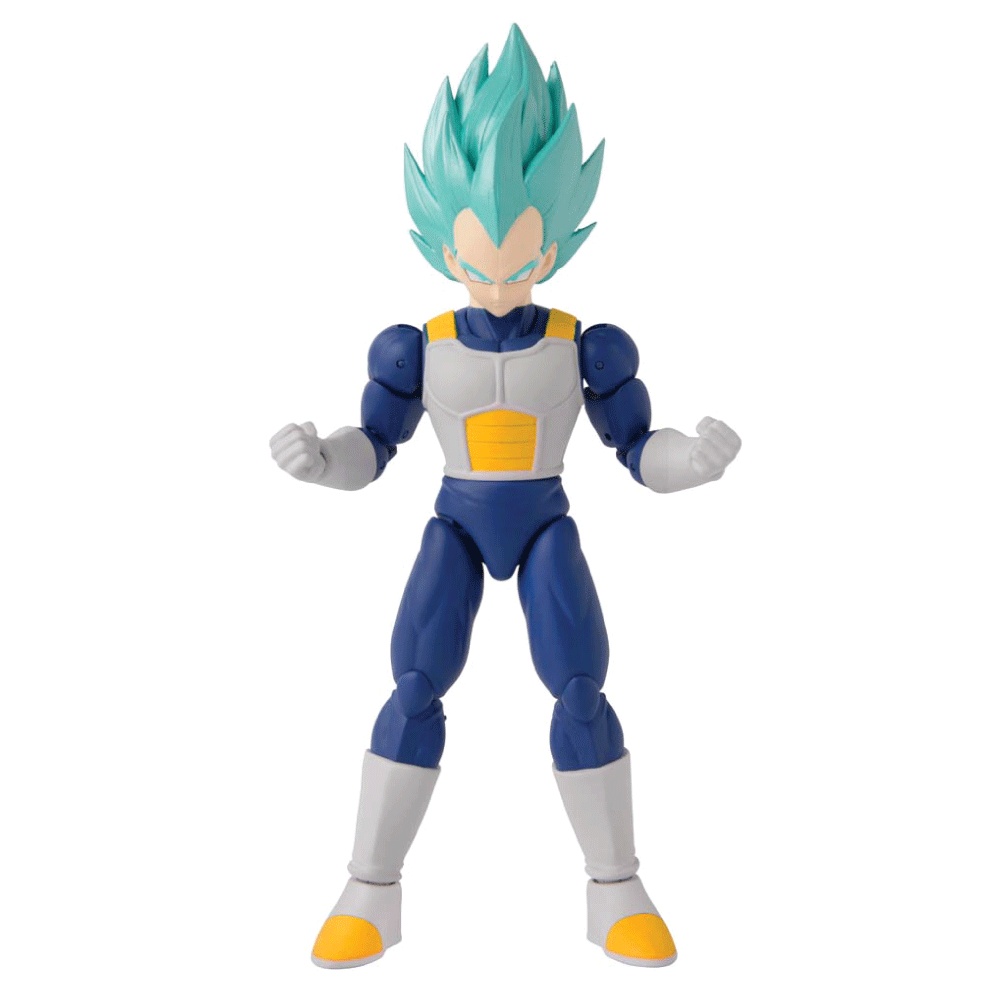 Figura Dragon Ball Star Articulada Vegeta Blue Articulado — vista 2