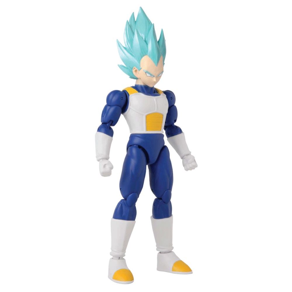 Figura Dragon Ball Star Articulada Vegeta Blue Articulado — vista 3