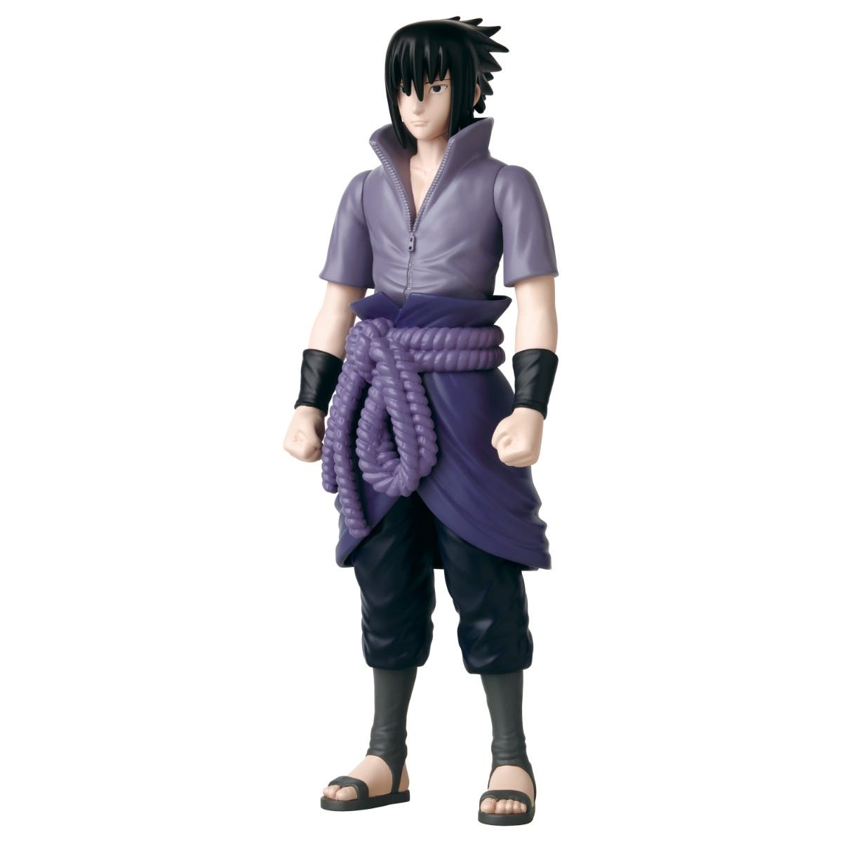 Figura Naruto (sasuke Uchiha) Articulada Anime Heroes 30 cm Mega — vista 3