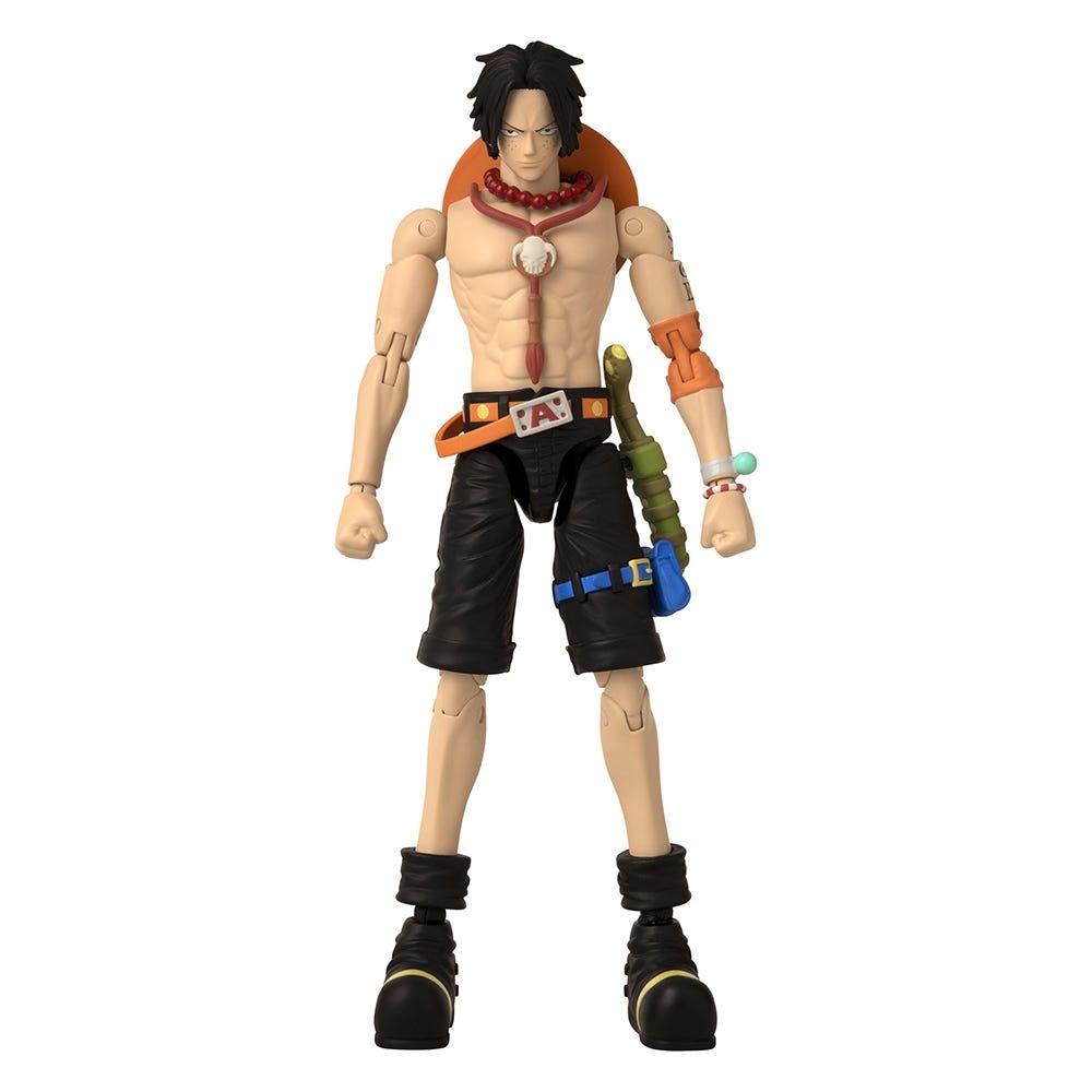 Figura One Piece Portgas D Ace Articulada Anime Heroes — vista 2