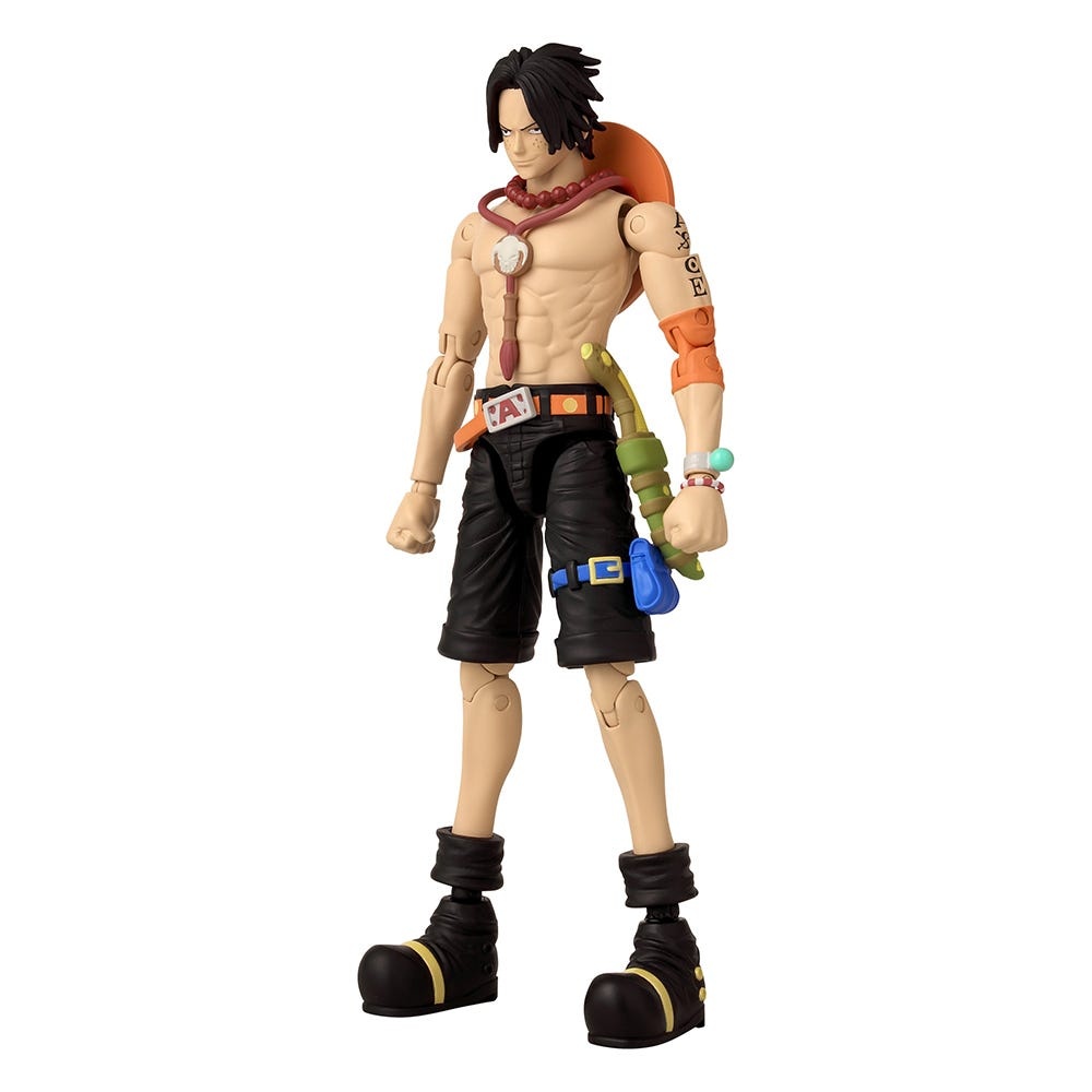 Figura One Piece Portgas D Ace Articulada Anime Heroes — vista 3