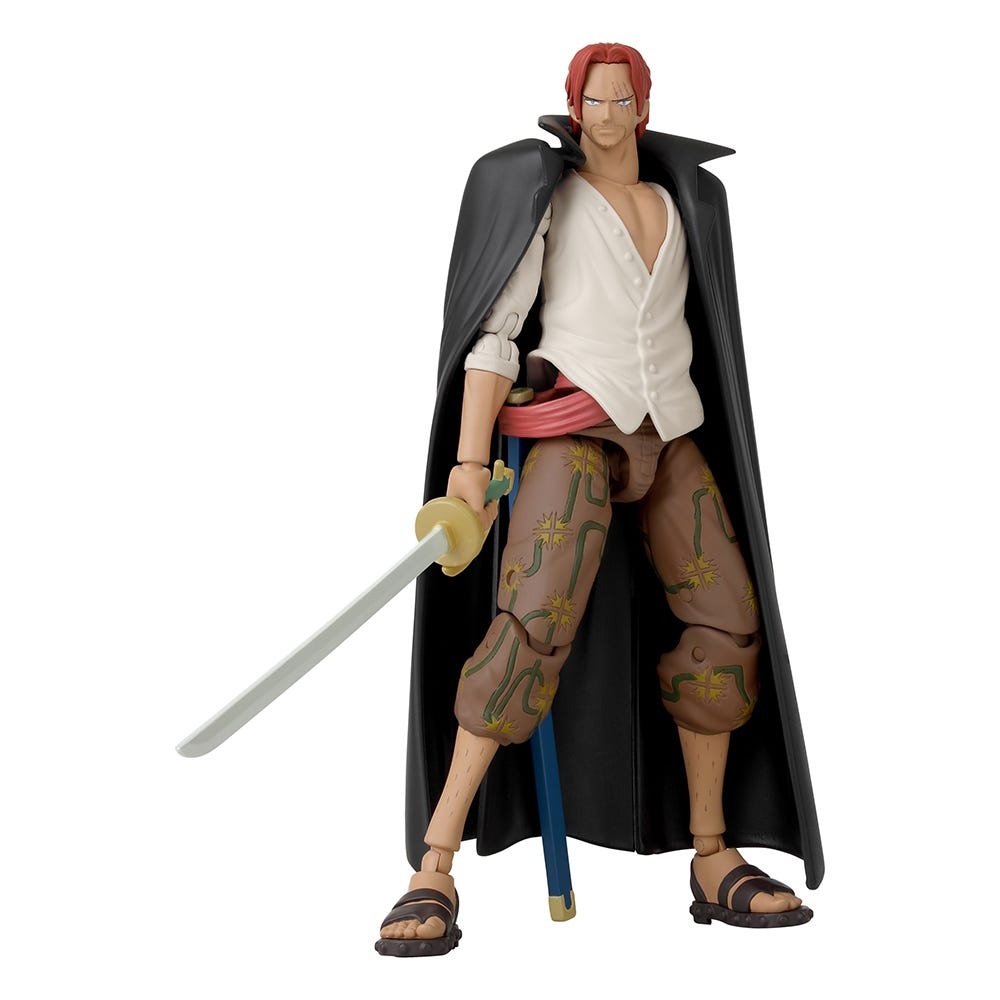 Figura One Piece Shanks Articulada Anime Heroes