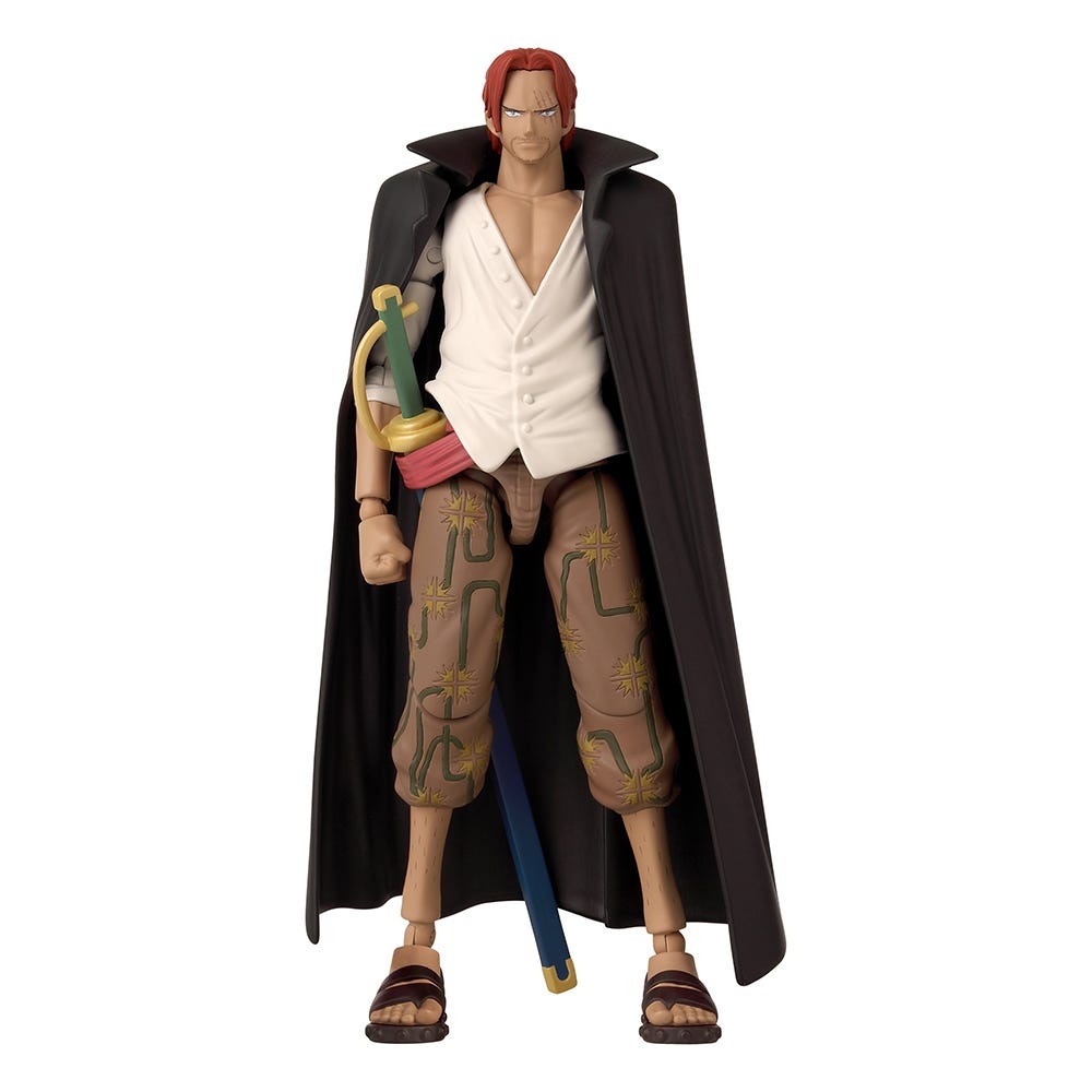 Figura One Piece Shanks Articulada Anime Heroes — vista 2