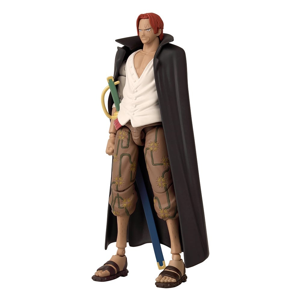Figura One Piece Shanks Articulada Anime Heroes — vista 3