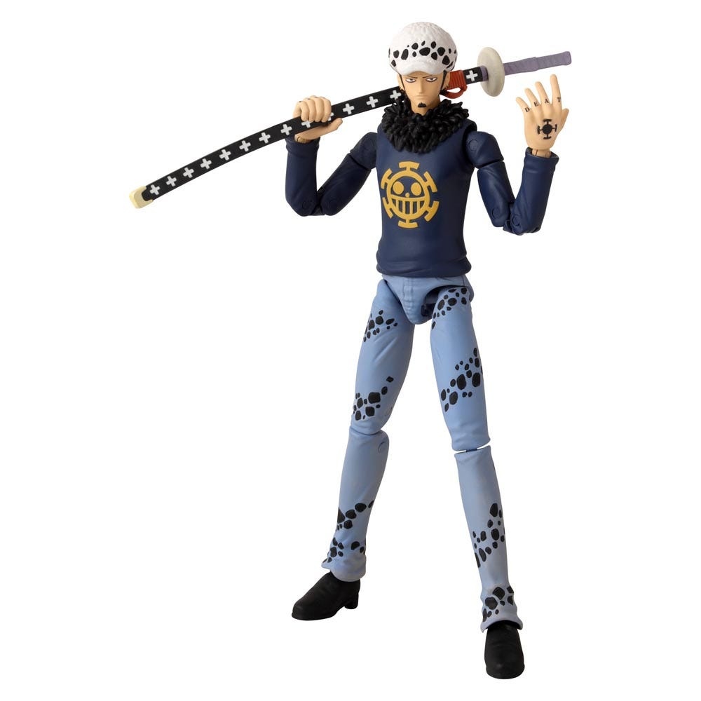 Figura One Piece Trafalgar Law Articulada Anime Heroes