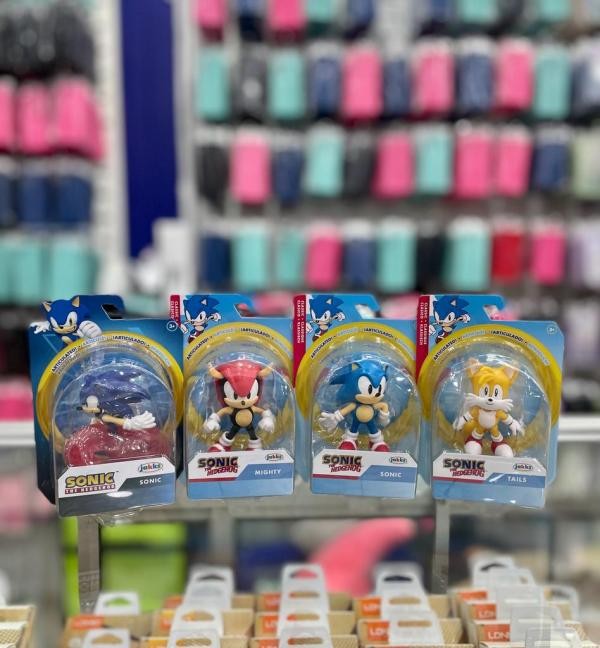 Figura Sonic 2.5 Wave 13 3 Estilos Variados Sonic /mighty/tails