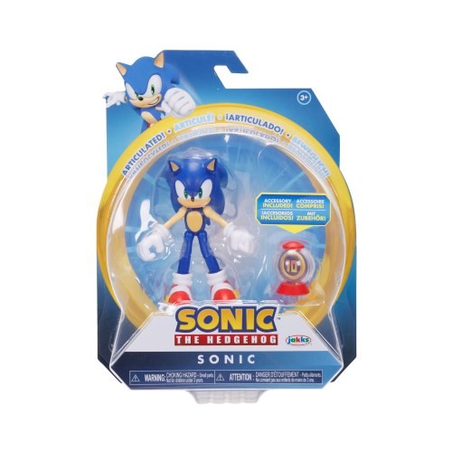 Figura Sonic con Anillo The Hedgehog 10 cm