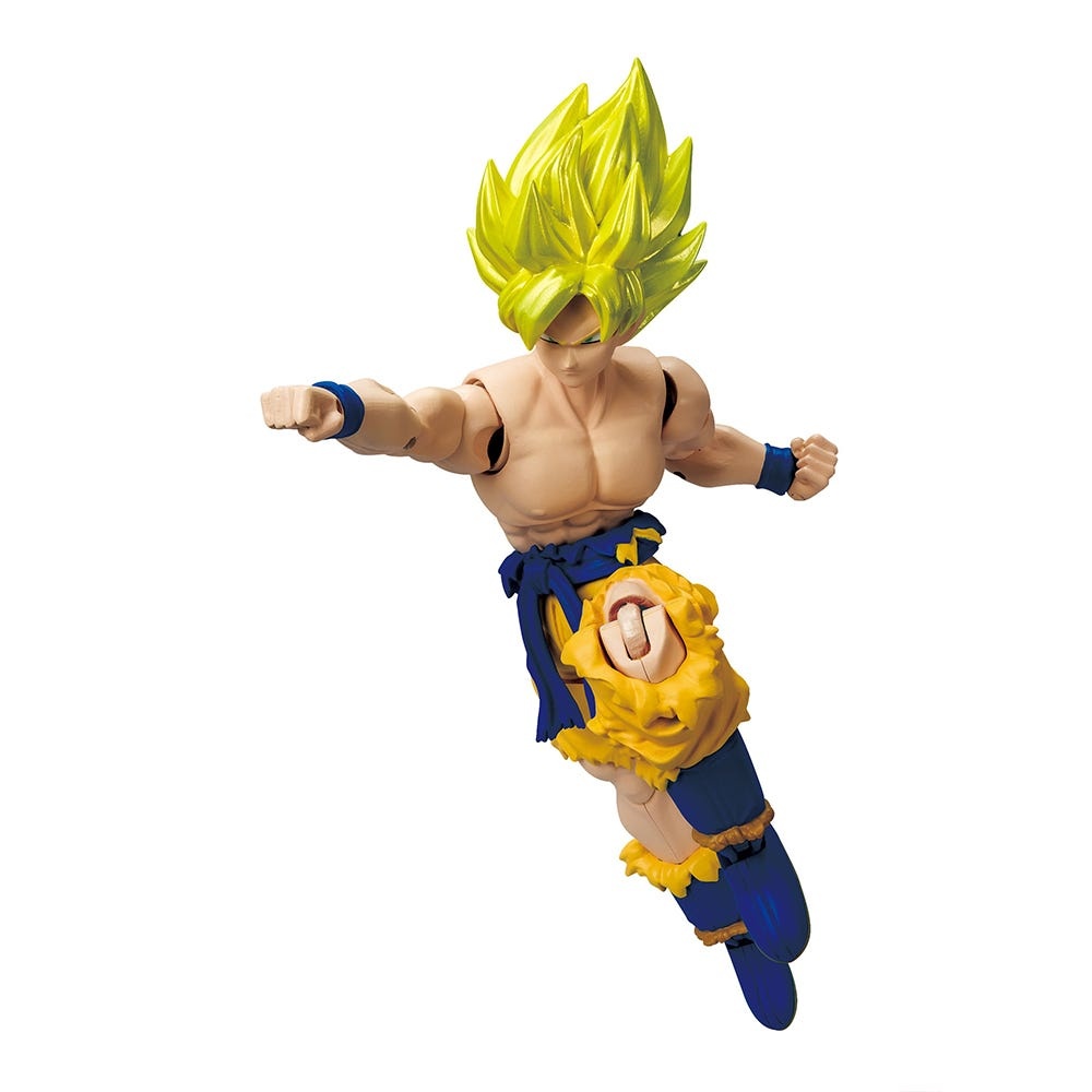 Figura Super Sayayin Goku Dragon Ball Evolve Articulada 12 cm