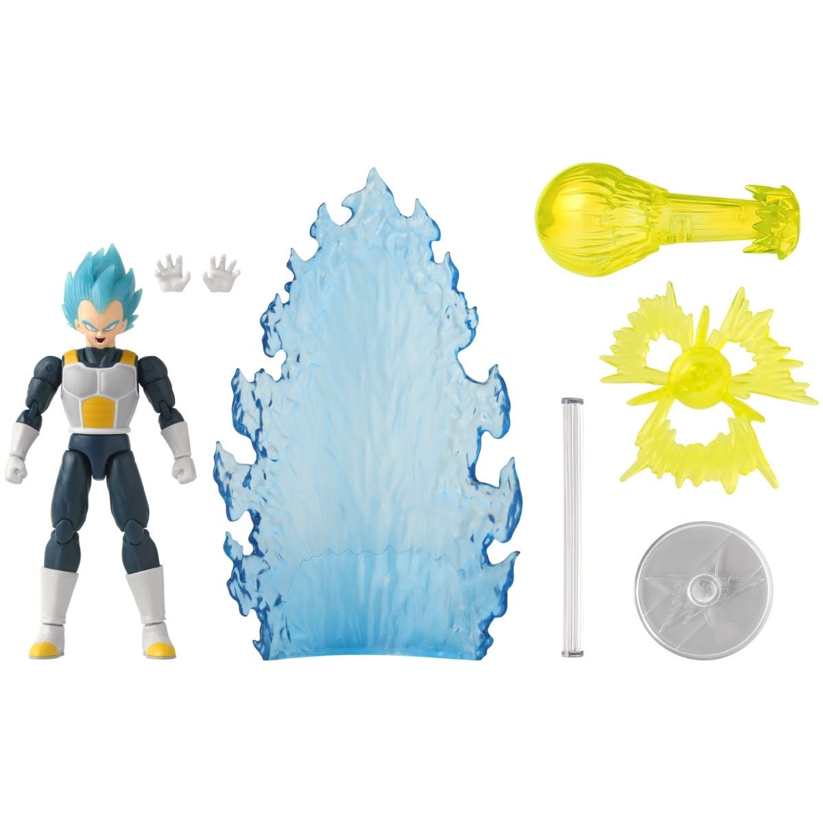 Figura Super Sayayin Vegeta Blue Dragon Ball Articulada Dragon Star — vista 3