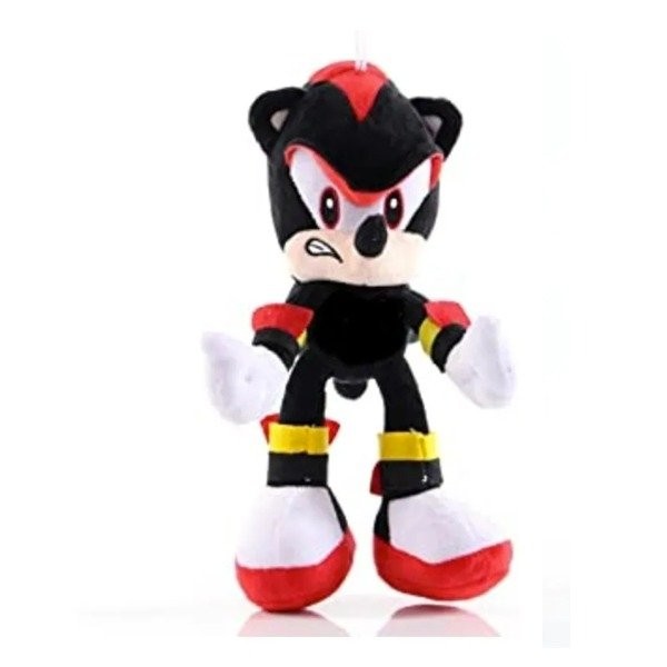 Llavero Peluche Shadow Negro (sonic) 18 cm