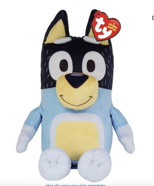 Peluche Beanie Babies Papa Bluey TY — vista 2