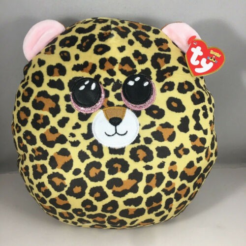 Peluche Beanie Boss Squish Leopardo Livvie TY Livvie