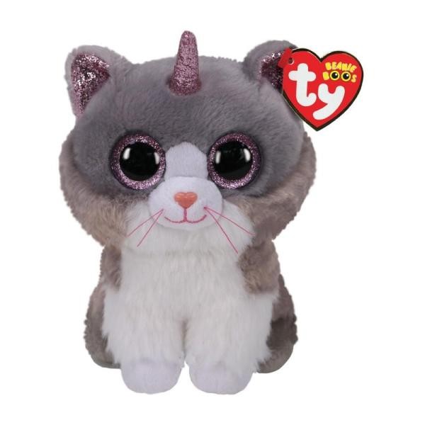 Peluche Beannie Boss Asher Gato Mediano TY