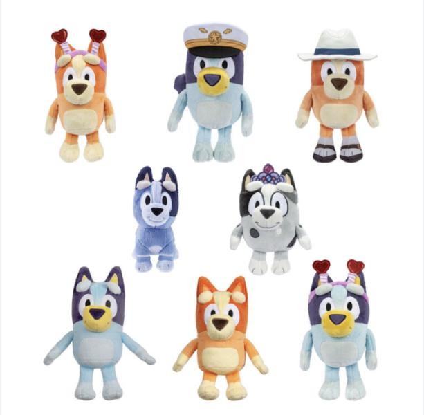 Peluche Bluey Individual Surtido 8 18 cm
