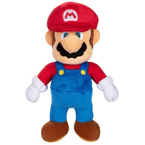 Peluche Mario Bros Original Overol Clasico 23 cm