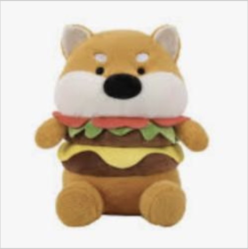 Peluche Perro Hamburguesa 40 cm