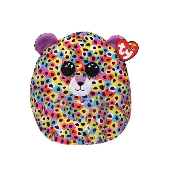Peluche TY Squishasboos Leopardo Giselle