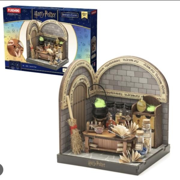 Armable de Madera Harry Potter Clase de Pociones 87pcs Puremind