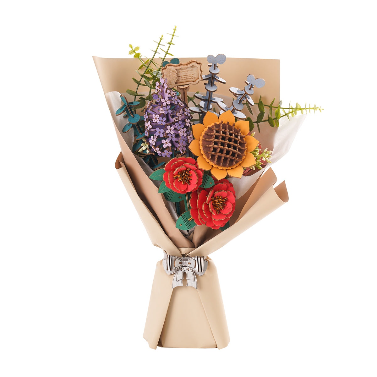Armable de Madera Ramo de Flores 581pcs