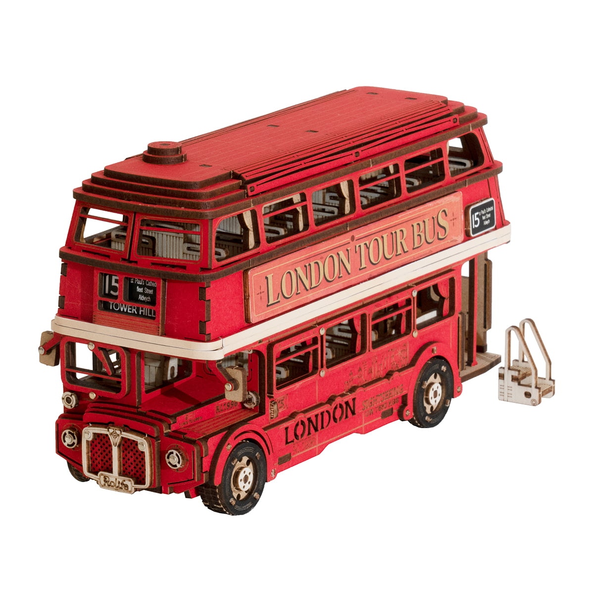 Armable de Madera Tour en Bus de Londres 255pcs
