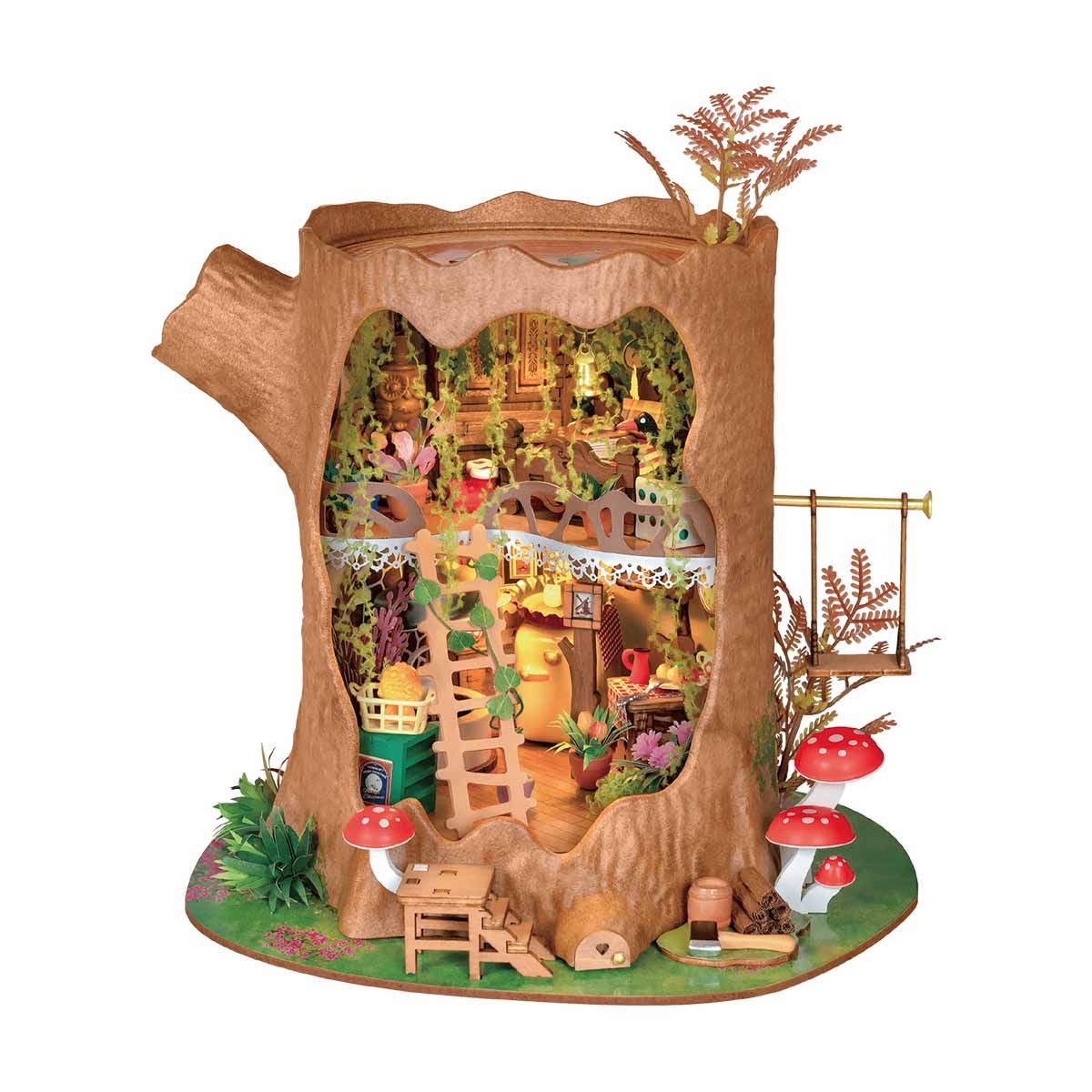 Armable Mini Casa del Arbol Cuento de Hadas con Luz 275pcs