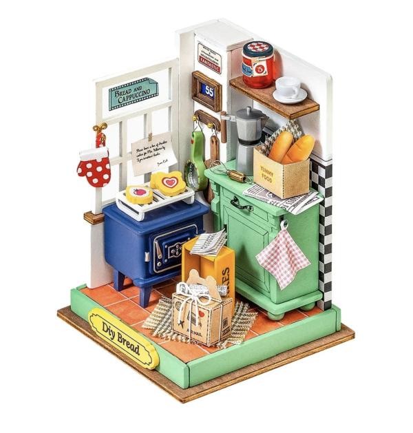 Armable Mini Casa Hora de Hornear en la Tarde 78pcs