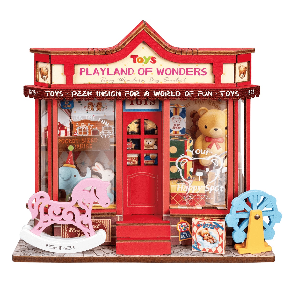 Armable Mini Tienda de Juguetes 81pcs