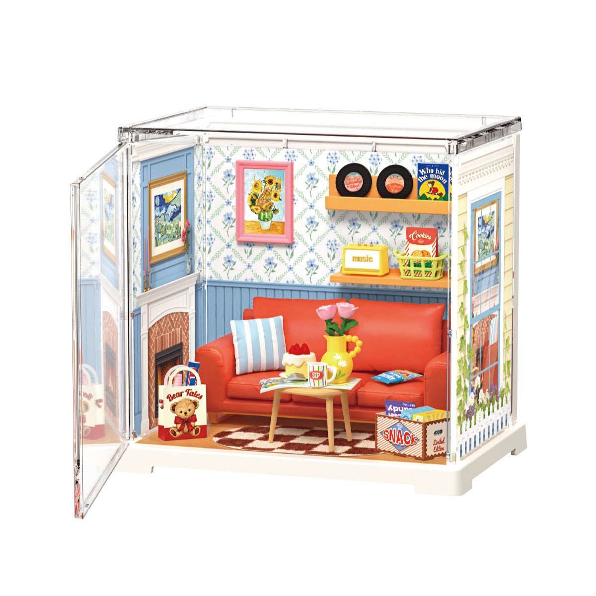 Mini Set Super Creator Sala Azul de Campo 51pcs con Acrilico