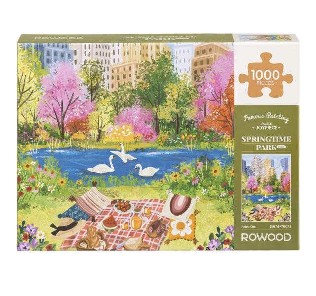 Rompecabezas Primavera en el Parque 1000pcs Joypiece