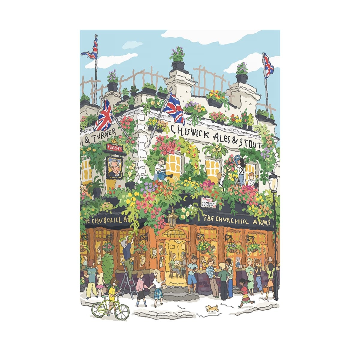 Rompecabezas Pub en London 1000pcs Joypiece